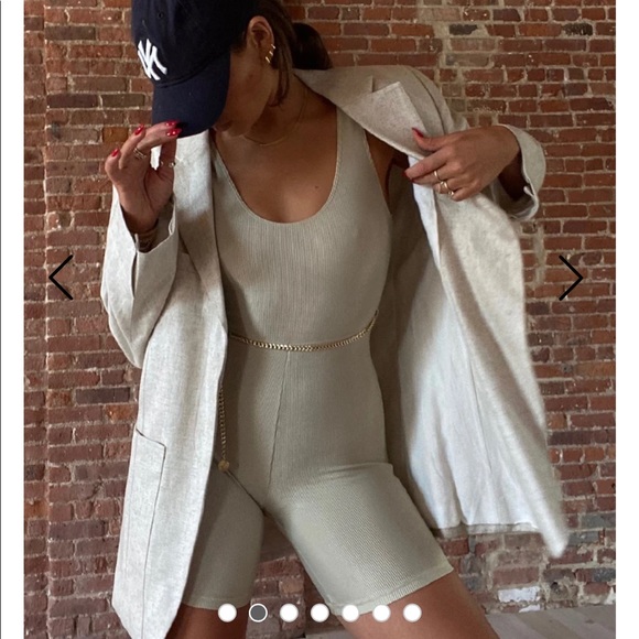 WeWoreWhat SCOOP RIB BODYSUIT NWT - Picture 3 of 7